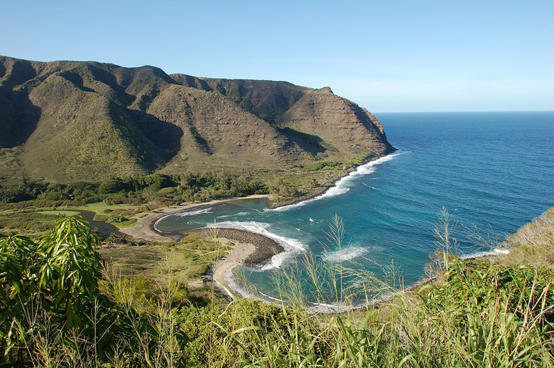 Halawa Valley on Molokai Island